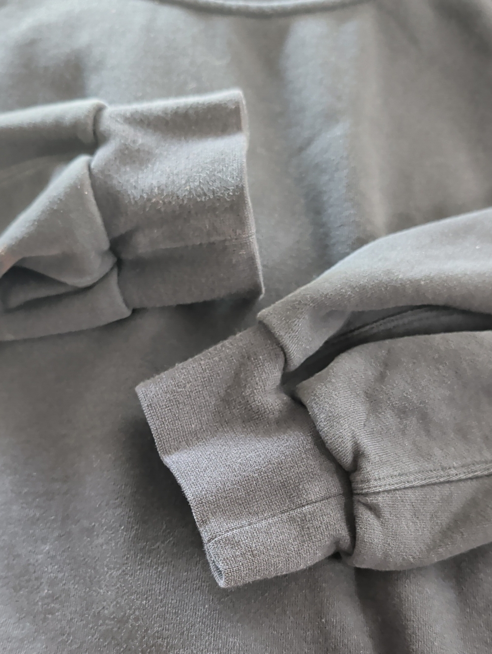 Lululemon Perfectly Oversized Crew Black GUC - Picture 5 of 5